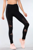 BLACK MOTO MESH LEGGINGS (NEW ARRIVAL!!!!!)