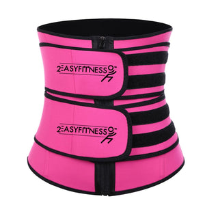 'KAI' 2EasyFitness Double-Belt Velcro Waist Trainer