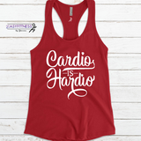 Cardio is Hardio Racerback Tank