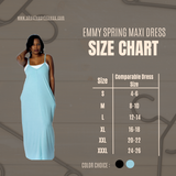 "Emmy" 2EasyFitness Maxi Dress