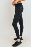 "RiRi" Diamond Jacquard Block Highwaist Leggings