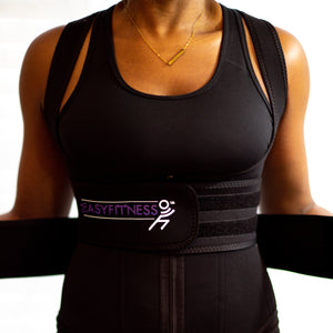 'MILA' 2EasyFitness Double Belt Waist Trainer Vest