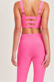 "ROSE" Textured Sports Bra