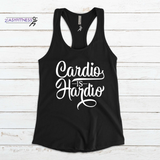 Cardio is Hardio Racerback Tank