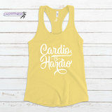 Cardio is Hardio Racerback Tank