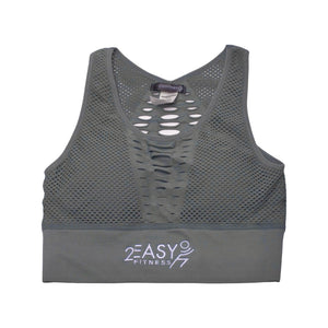 NEW ARRIVAL!!! Laser Cut Seamless Sports Bra (Sea)