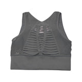 NEW ARRIVAL!!! Laser Cut Seamless Sports Bra (Sea)