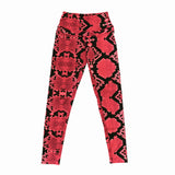 NEW ARRIVAL!!! "DREAM II” 2-Piece PREMIUM Snakeskin Print Activewear Set (CORAL)